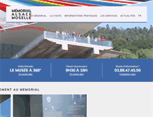 Tablet Screenshot of memorial-alsace-moselle.com